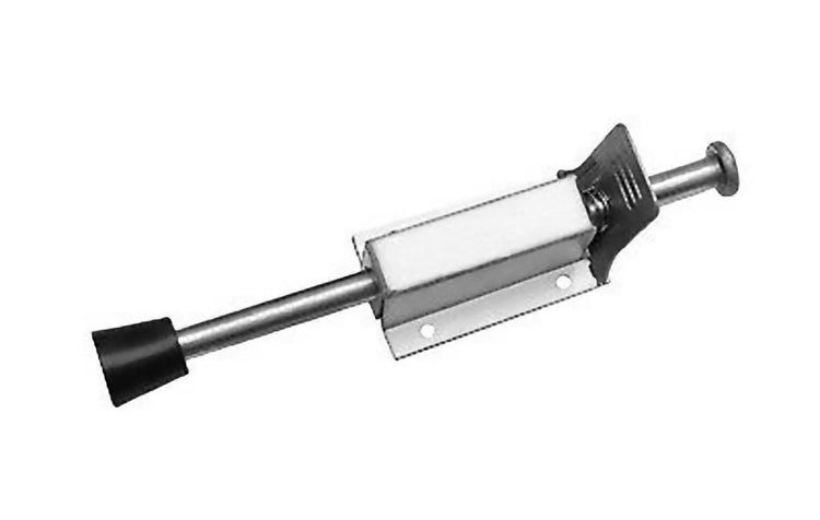 Türstopper aus Metall mit Gummipuffer zum Anschrauben