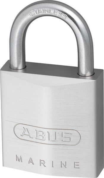 Vorhängeschloss aus rostfreiem Edelstahl von ABUS Marine.