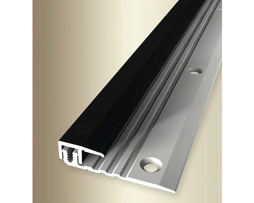 Endprofil 377V Alu eloxiert schwarz 100 cm