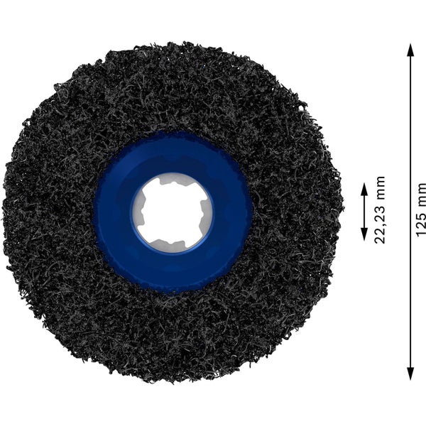 Schleifscheibe, 125 Millimeter Durchmesser