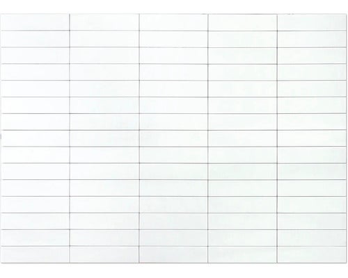 Wandfliese Mojave white brick 6x25cm