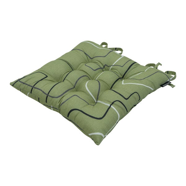 Sitzkissen Tuscany Joah Salbei - Ca. 46x46 cm - 4er-Set