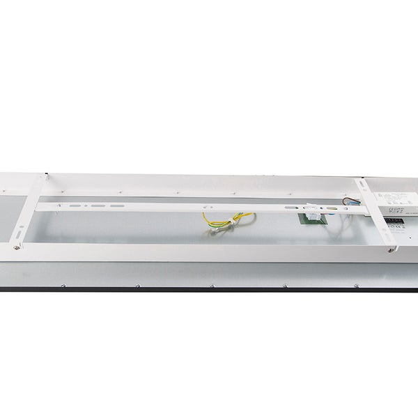 Detailansicht der Rückseite einer Deckenleuchte mit Montagehalterung