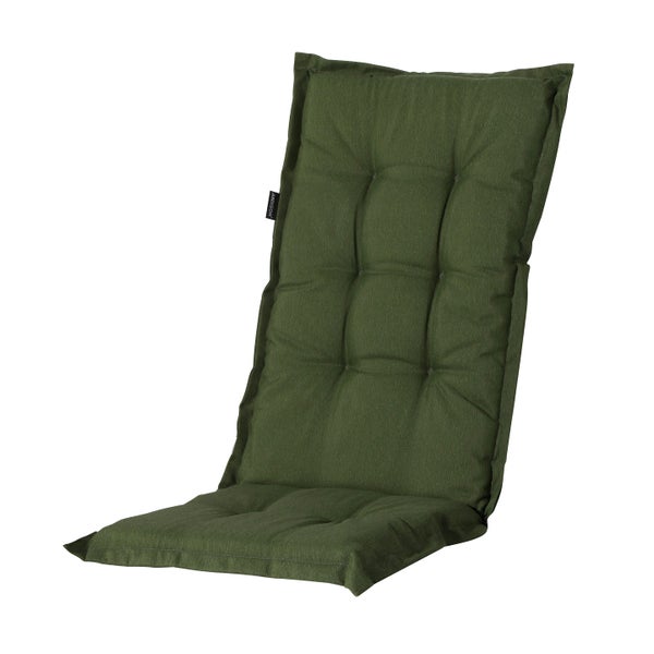 Gartenstuhlauflage Panama grün - Ca. 105x50 cm - 4er-Set
