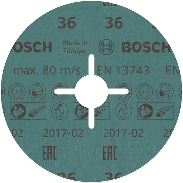 Bosch PRO R780 Fiberscheibe 125 mm G36 - 2608621610