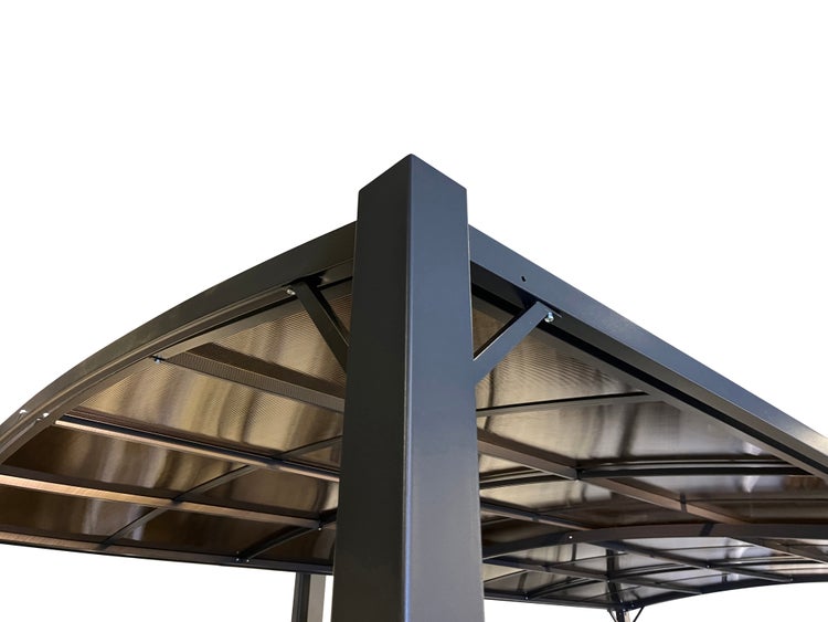 Pergola JOTTA 4.0, 538 x 300 x 237 cm, Polycarbonatdach, anthrazit