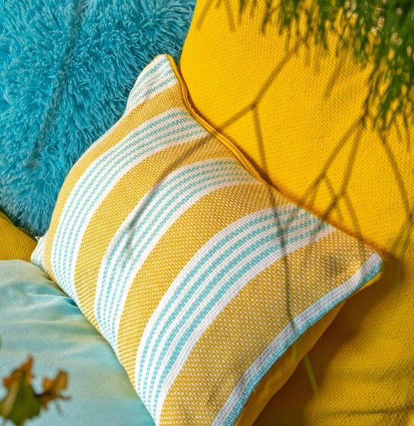 Stripes Dekokissen - Gestreift 30x50 cm, Gelb