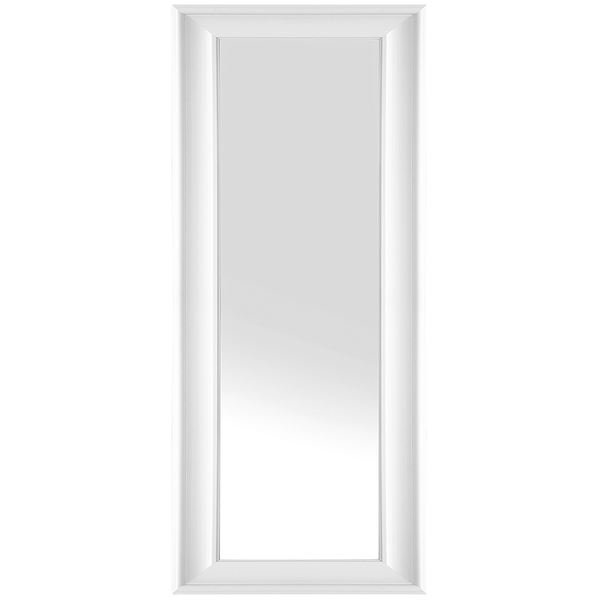 Wandspiegel LUNEL 51 cm 141 cm Weiß