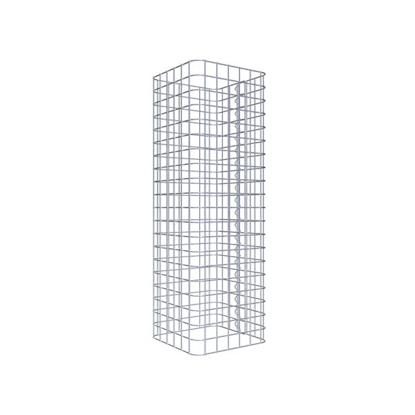 Gabionensäule 32 x 32 cm MW 5 x 5 cm eckig - Höhe: 1,00 m