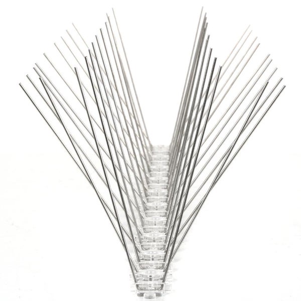 Yaheetech Taubenabwehr Edelstahl Spikes , klar