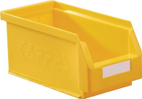 KAPPES Sichtlagerkasten L 290 x B 140 x H 130 mm gelb - 6004.00.0352