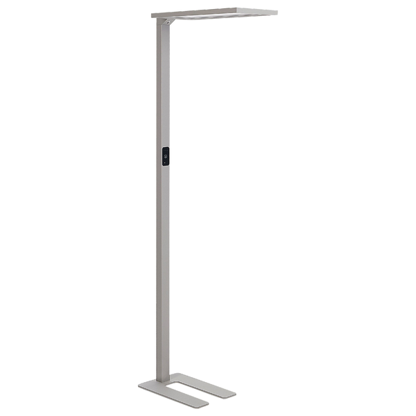 LED Stehlampe ORION mit Bewegungsmelder Metall Silber