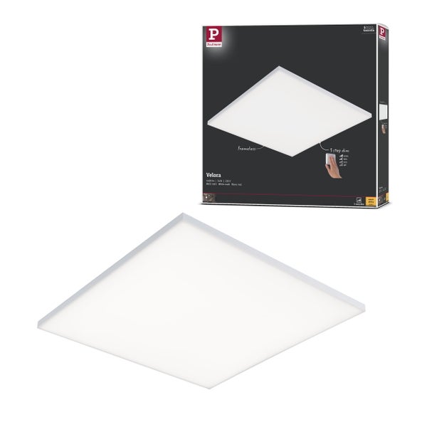 LED Panel mit den Maßen 595 mal 595 mal 50 Millimeter und 5 Jahre Garantie
