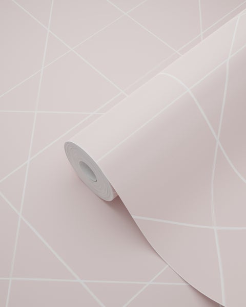 Rolle geometrische Tapete mit Linienmuster