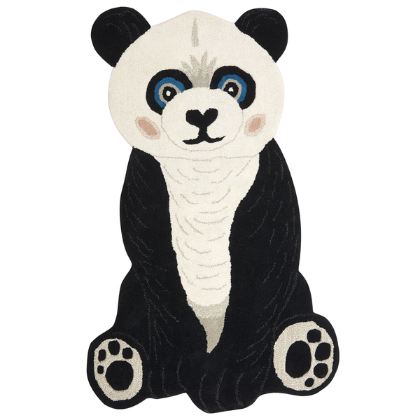 Kinderteppich JINGJING Weiß 100 x 160 cm Wolle