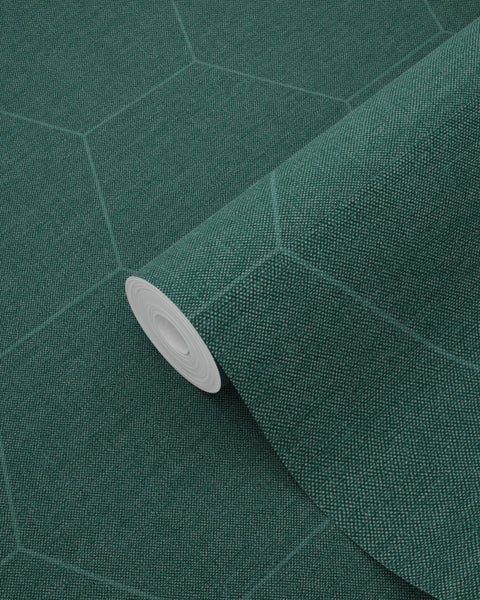 Tapetenrolle mit geometrischem Muster