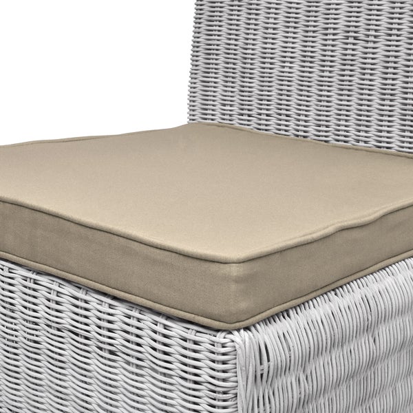Beautissu Loft SK Stuhlkissen 45x40x5cm Natur (4tlg)