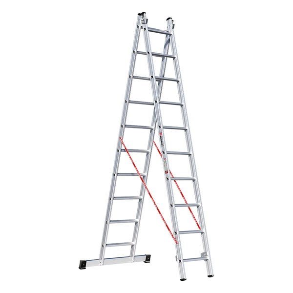 Aluminium Sprossenleiter im A-Zustand