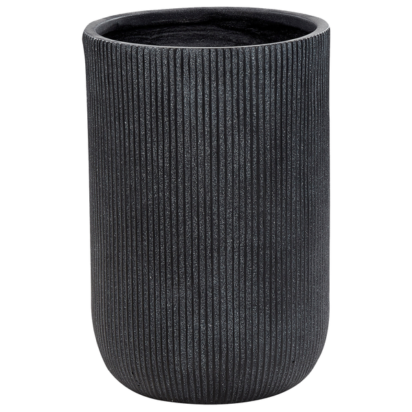 Blumenkübel EANTIO 37 cm Schwarz