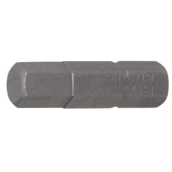 BGS Bit Antrieb Außensechskant 6,3 mm (1/4) Innensechskant 6 mm - 8179