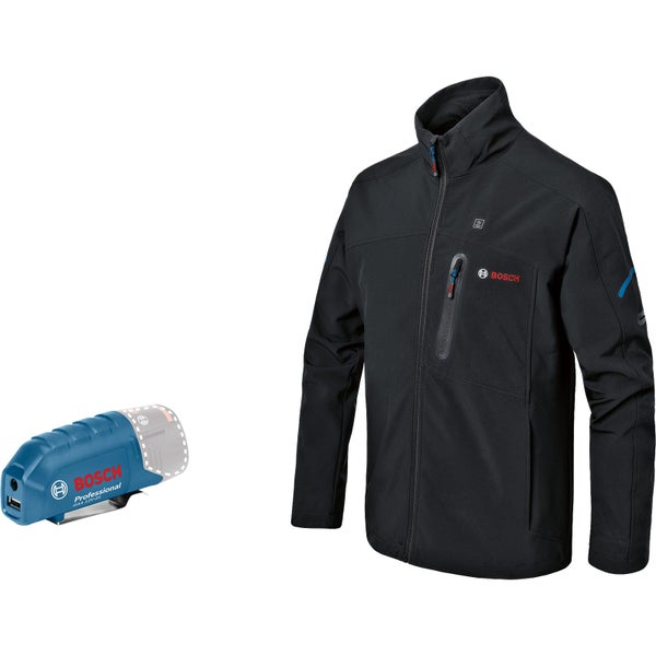 Bosch beheizbare Jacke und Adapter