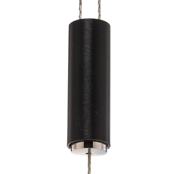 quitani LED Tolu (Modern) in Schwarz aus Aluminium (1 flammig, ) Wohnzimmerleuchte