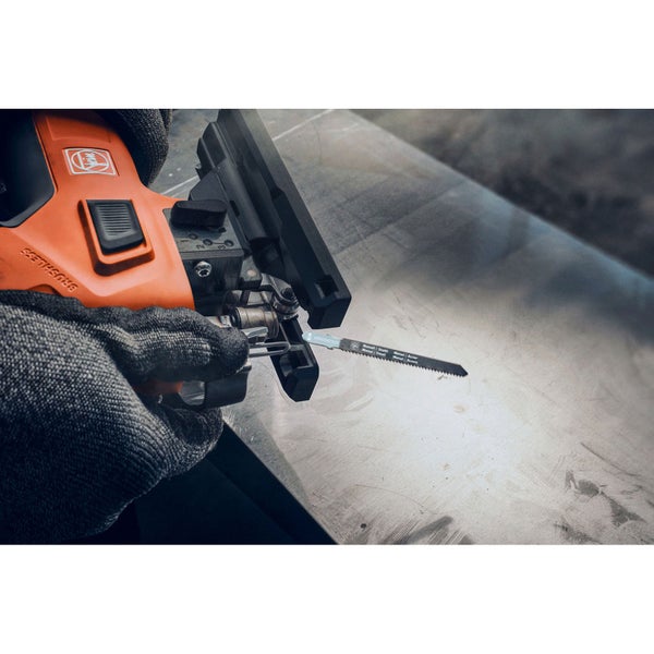 Fein Akku-Stichsäge für Metall und Holz 26 mm Hub  F-IRON Jig 26 AS Set 2 x 4 Ah - 71360562000