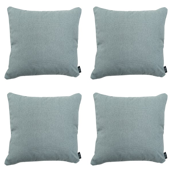 Dekokissen Silber Canvas Eco+ - Ca. 50x50 cm - 4er-Set