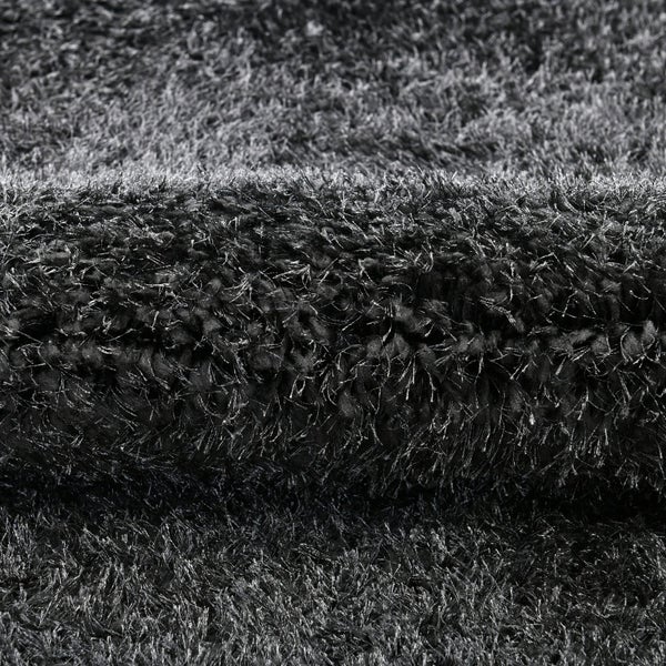 Home Deluxe Hochflorteppich SOFI - Anthrazit,  180 x 120 cm
