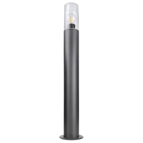Wegeleuchte Gartenleuchte Ibbara 80 cm dunkelgrau E27 IP44 11040