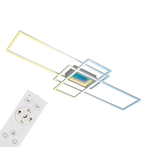 LED Deckenlampe LED Deckenleuchte Infinity Mirror Tunneleffekt Wohnzimmer