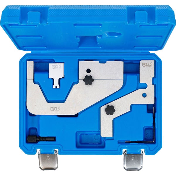 BGS Technic Logo im Werkzeugsatz in einem blauen Werkzeugkoffer