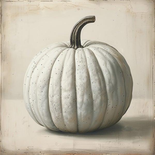 Dekorativer Kürbis für Herbstdekorationen