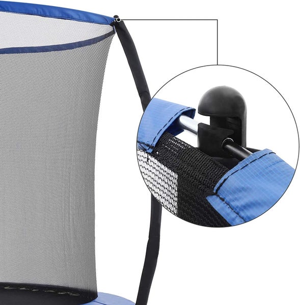 Sena Dunlop Gartentrampolin mit Netz Ø 306cm, Kindertrampolin Trampolin groß