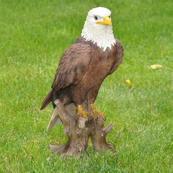 Dekofigur Gartenfigur Weißkopfseeadler