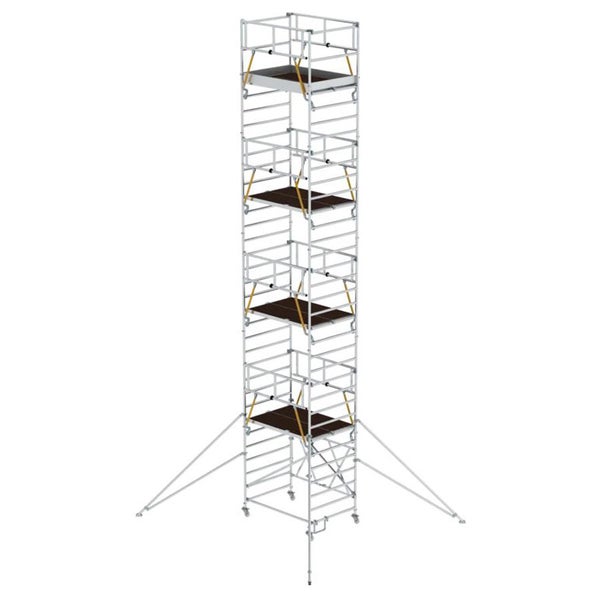 MUNK Klappgerüst SG 1,35x2,45m mit Ausleger und Sicherheitsgeländer 11,08m AH