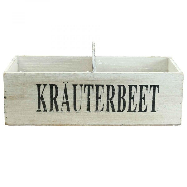 Kräuterbeet aus Holz