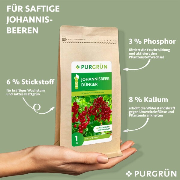 Purgrün Bio-Johannisbeer-Dünger 1 kg