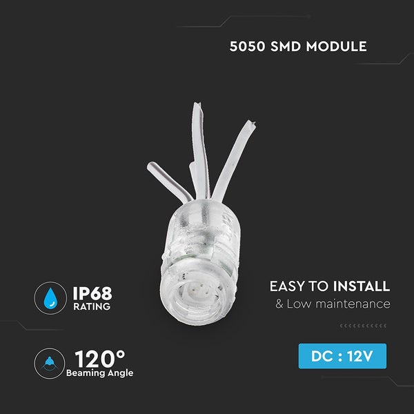 5050 SMD Modul mit IP68 Schutzart und 120 Grad Abstrahlwinkel