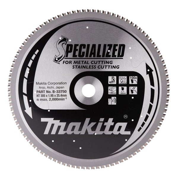 Makita SPECIALIZED Sägeblatt 305x1x100Z - B-33750