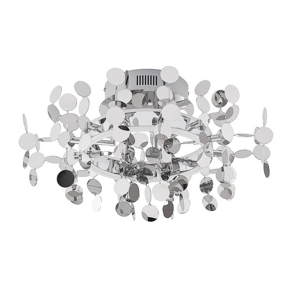 Lucande LED Deckenlampe Glimmo dimmbar (Modern) in Chrom | HORNBACH