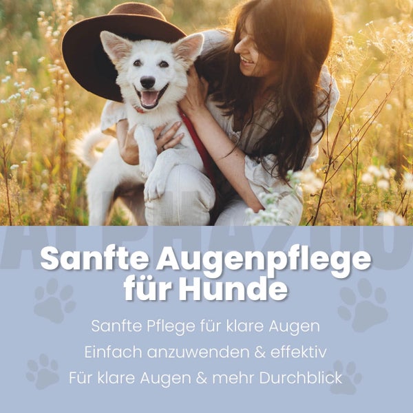 alphazoo Durchblick Augenpflege für Hunde 100ml