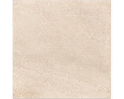 Wand- und Bodenfliese Meran creme 119,7x119,7cm 6mm stark matt rektifiziert