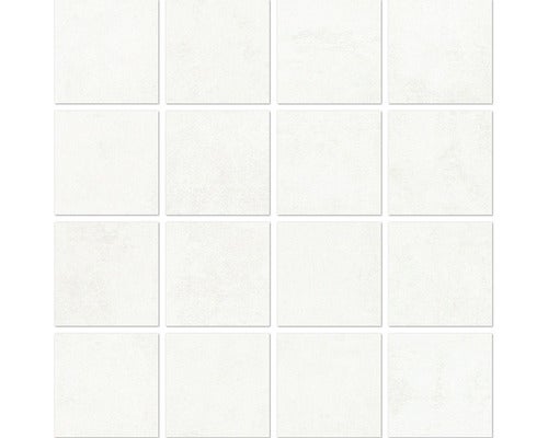 Quadratische, helle Wandfliesen für den Innenbereich, sechzehn Stück