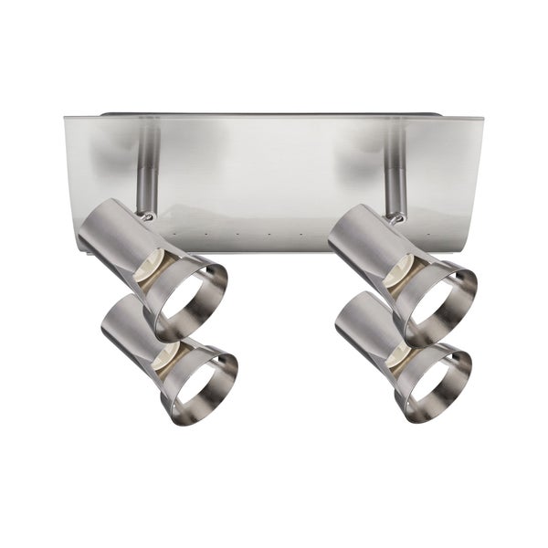 Spotlight Teja GU10 230V max. 4x10W dimmbar Nickel satiniert