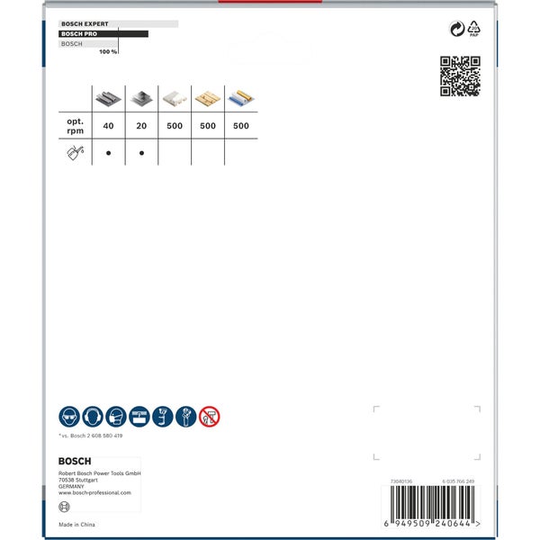 Bimetall Lochsäge mit einem Durchmesser von 168 Millimeter