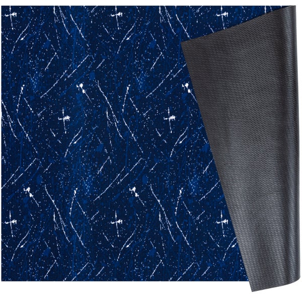 Fußmatte mit Muster und rutschfester Rückseite