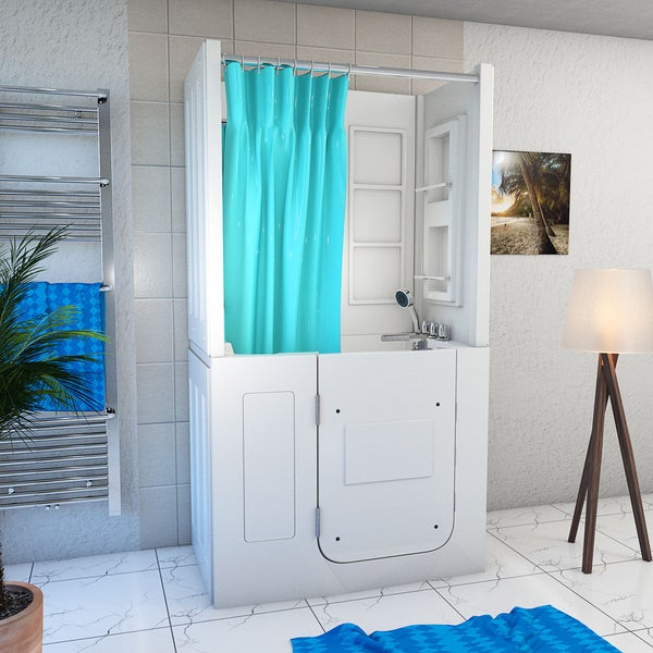 Senioren Dusche Sitzwanne Tür Seniorenwanne S08D-B-L