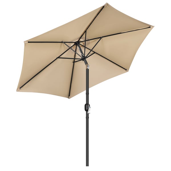 Rechteckiger Gartenschirm mit Metallgestell