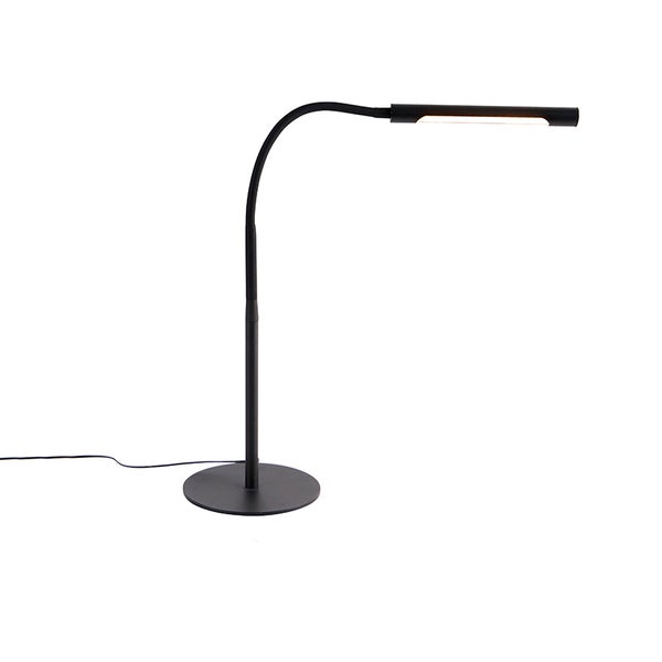 Design-Tischleuchte schwarz inkl. LED mit Touch-Dimmer - Palka